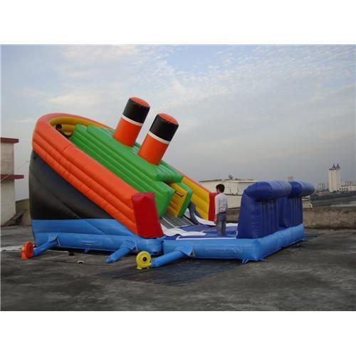 Giant inflatable combo slide for aqua water park / Playground