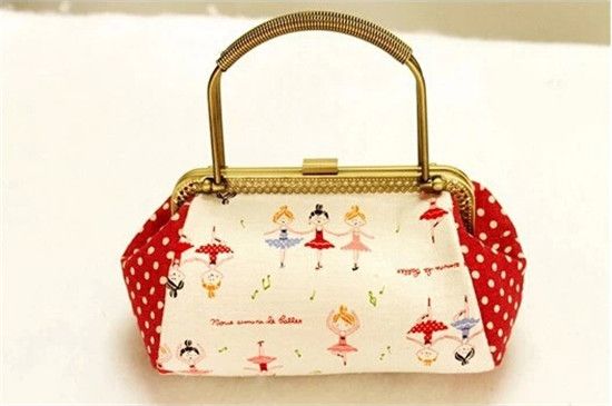 Ballet girl  handbag kit DIY material sewing kits