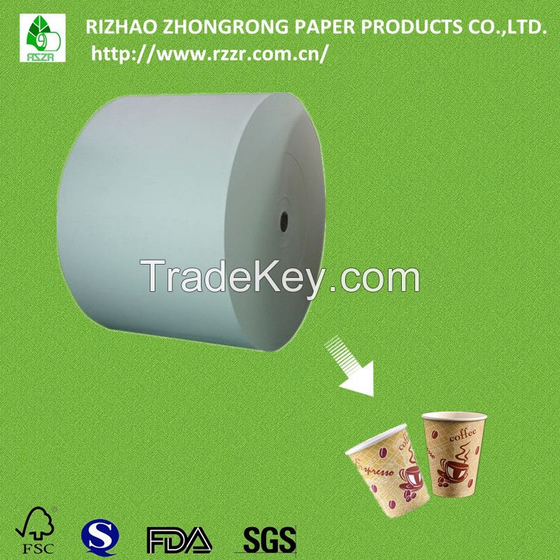 PE coated ivory board for coffee cups