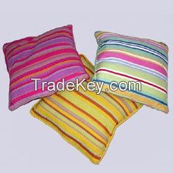 Striped Cotton Cushion Covers