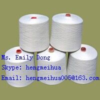 Sell Combed Polycotton Yarn 24s/1 T/C Yarn 65/35