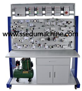 Electro Pneumatic Training Workbench Educational Equipment Scientific Teaching Aids