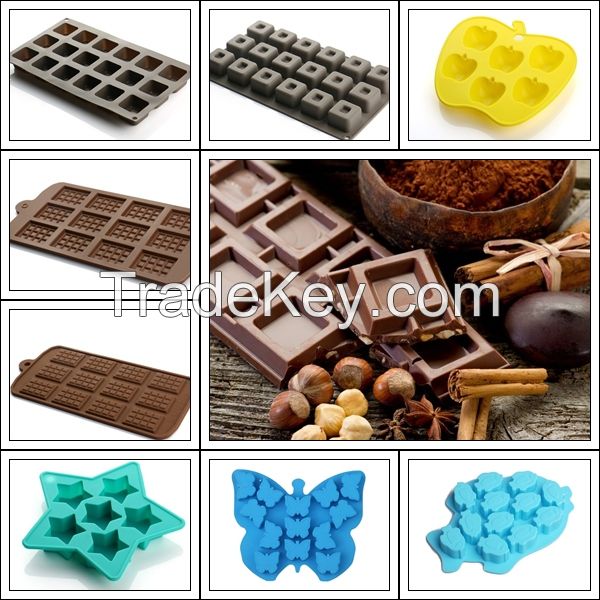 How can we use silicone molds making chocolate---One