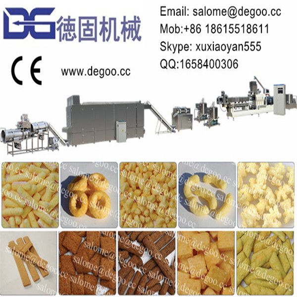 Automatic Center Filled/Core Filling Pillow Snack Food Extrusion Machine Production Line