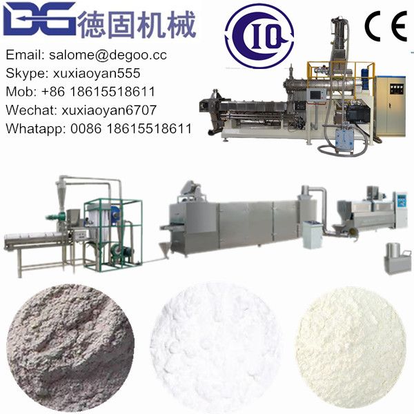 Nutritional Grain Powder/Baby Food/Rice Powder Extruder Machine Production Line