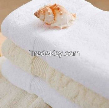 Luxury hotel face towels