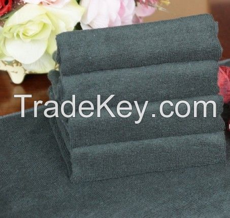 100% cotton plain dyed towel