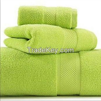 Washable Terry Cloth Light Green Towel