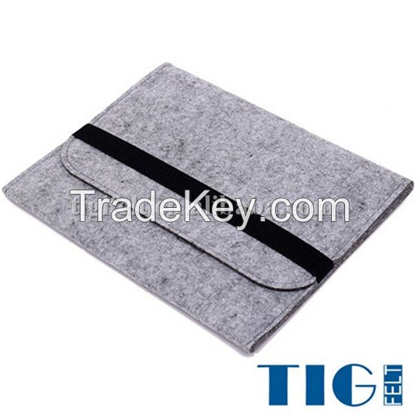 grey wool Felt Case for iphone and laptop