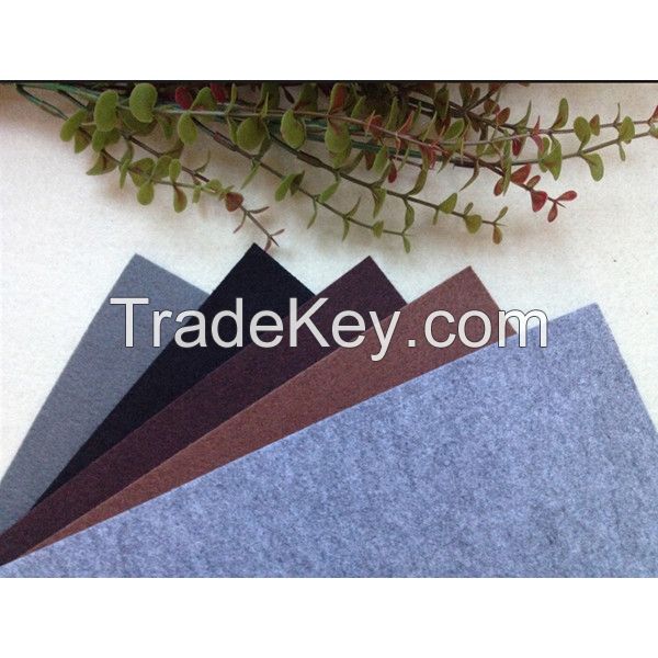 Wholesale and promotion needle polyester felt fabric
