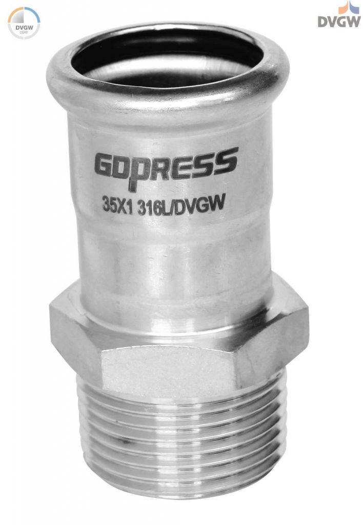 Press fitting female coupling