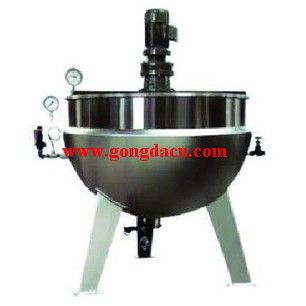 Sanitary steam jacketed kettle tilting jacketed kettle