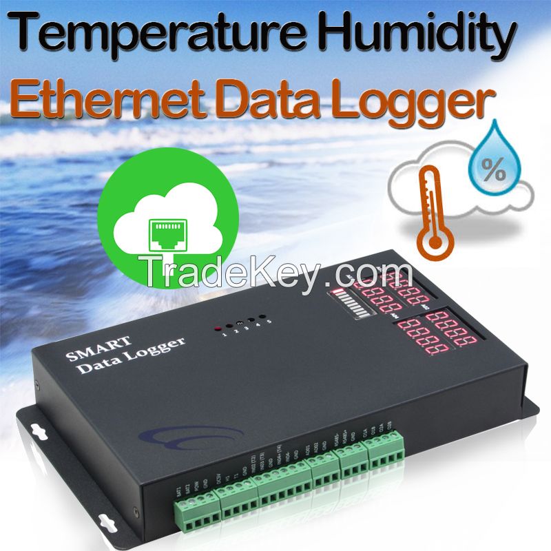 Temperature Humidity Ethernet Data Logger