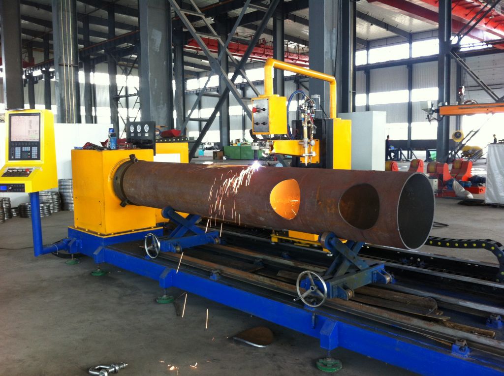 Cnc Plasma Cutting Machine Metal Tube Cutting