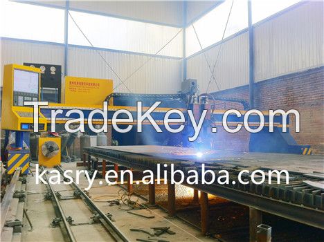 Jinan Metal processing Plasma/Flame CNC gantry plasma cutting machine