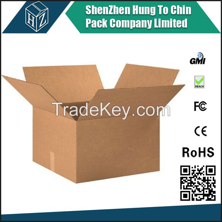 Corrugated paper shipping box