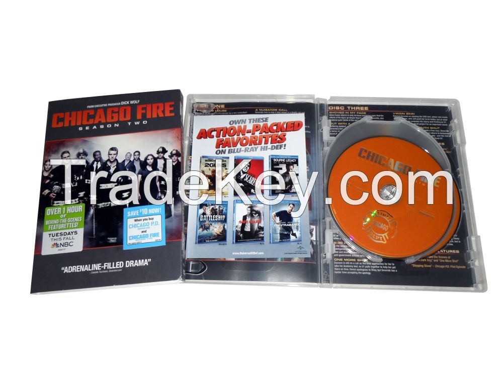 Chicago Fire Season 2 136g 5DVD 1.4 white box