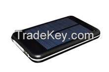 model no.s02 solar power bank for mobile iphone mp4 with USB charger