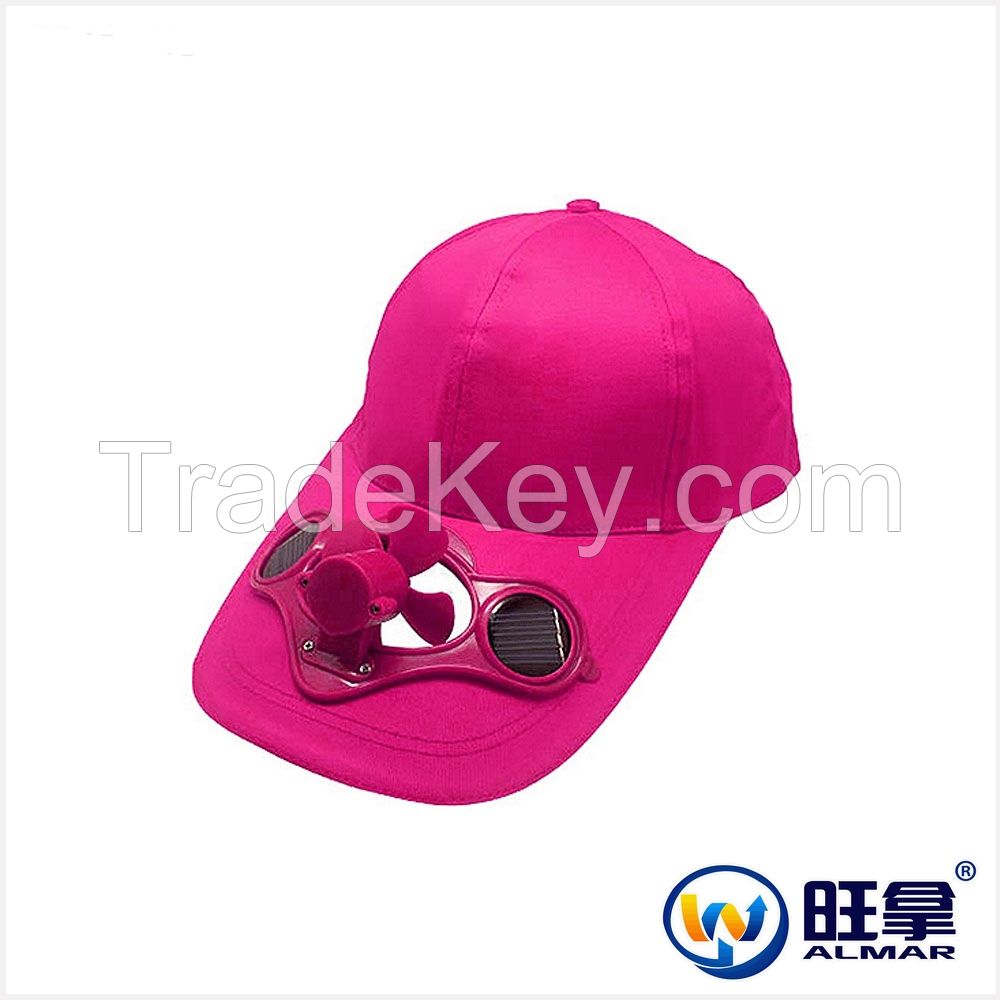 Solar Fan hard Hat Cooling Fan With Baseball Cap