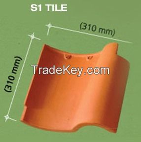 STOCK CLEARENCE SALE - Clay Roofing Tile - S tile