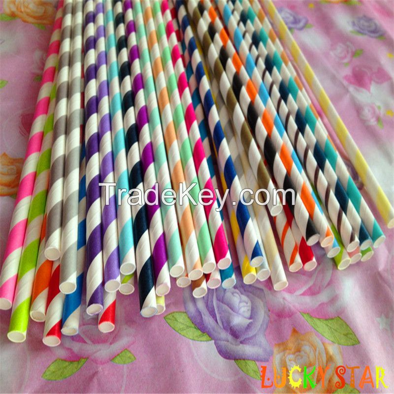 factory price wholesale paper straw for christmas