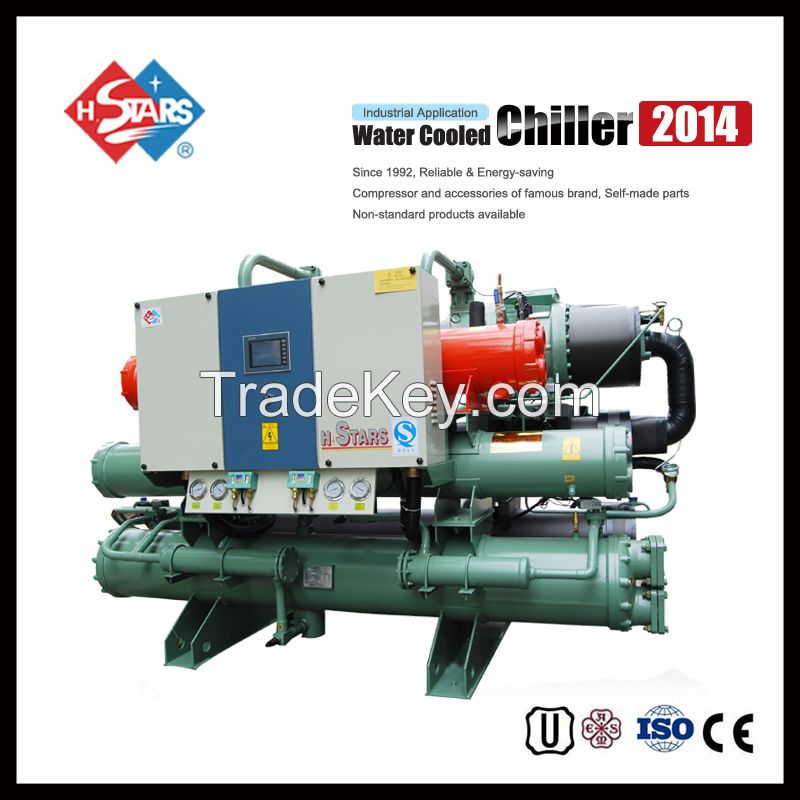 Heat recovery type water cooled chiller /Water cooled chiller for dairy