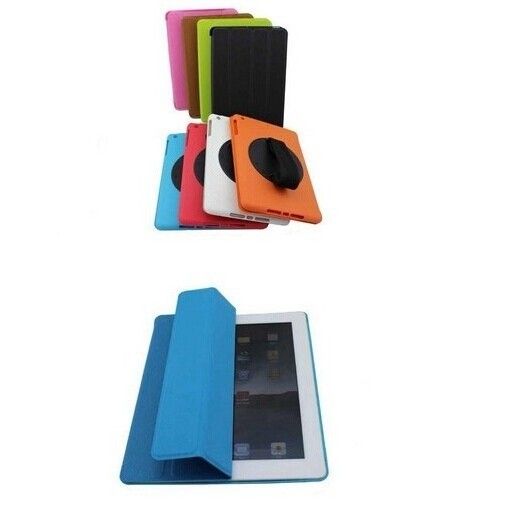 Rotary case with hand-hold function for IPAD 2/3/4, Oblique Gyrosigma material