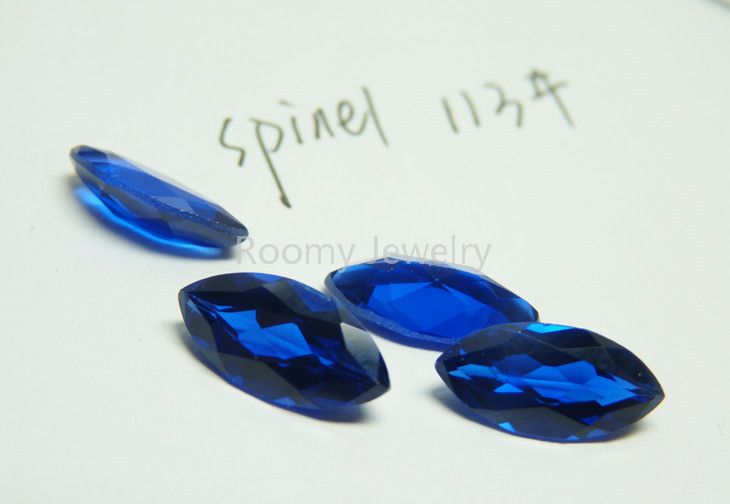 marquise 113# blue spinel gems