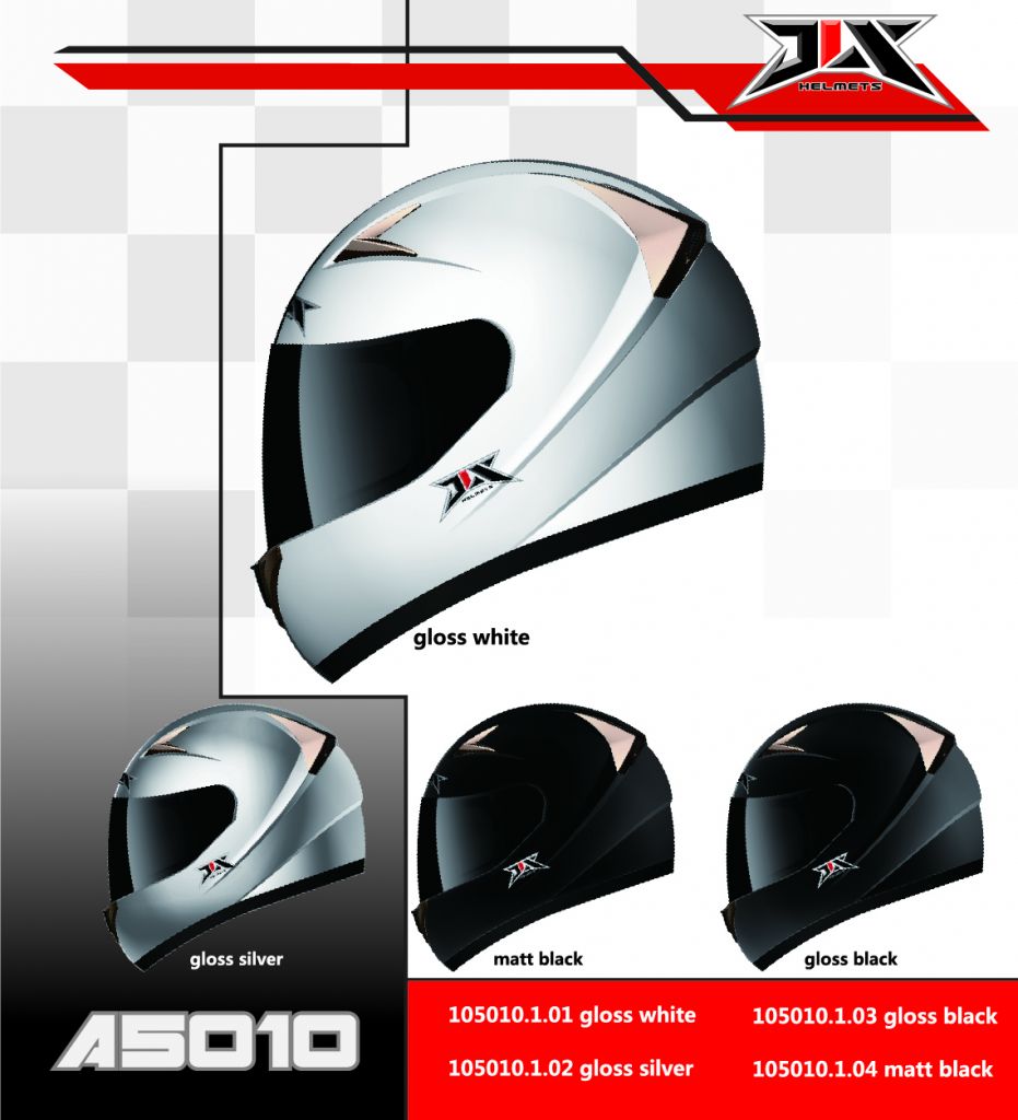 JX-A5010 FULL FACE WITH SINGLE VISOR