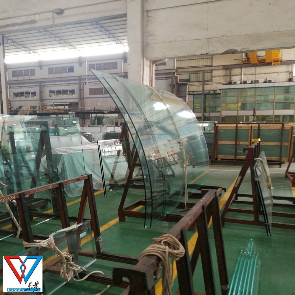 Supply Curved Bent Bend Toughened Glass  Standard  Jumbo size
