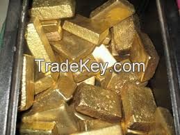 Gold bars and nuggets available