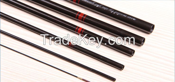 carbon fiber fishing rod, high purity carbon fiber fishing rod