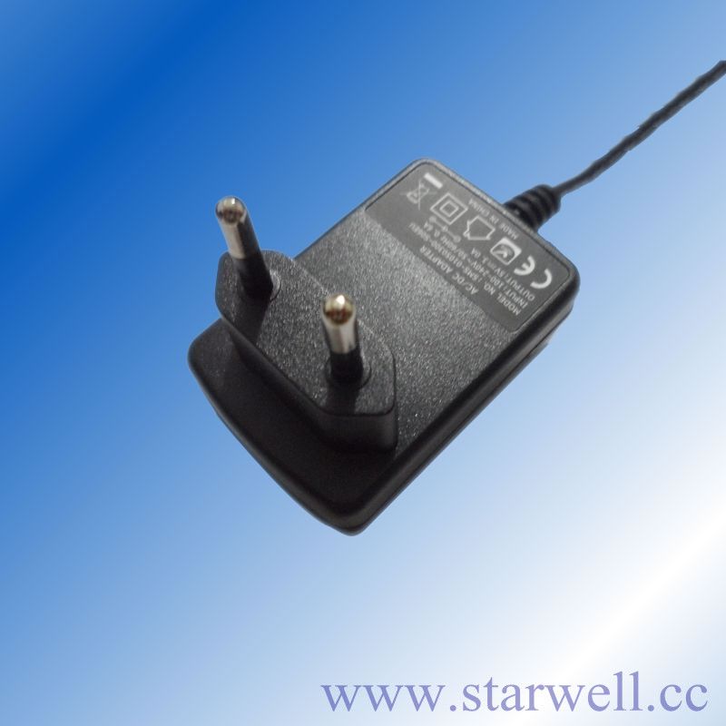 UL certificated 9V 1A power adapter / switching power supply for CCTV Camera