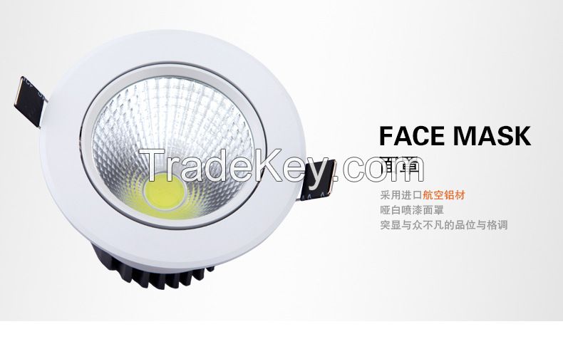 Best Quality led down light  3w/5w/7w/15w led down light   hot sell led down light   UL led down light