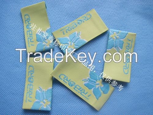 custom care label, woven label, main label, 