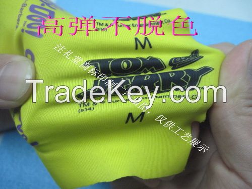 custom high quality heat transfer label for garment