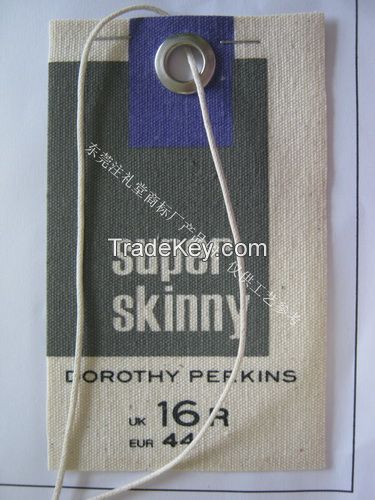 custom wholesale clothing hang tag for jeans