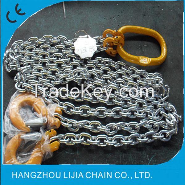 G80 alloy short link lifting chain for chain sling