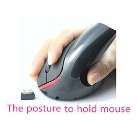 Wireless mouse Superior Ergonomic health mouse for Alleviate Wrist Fatigue