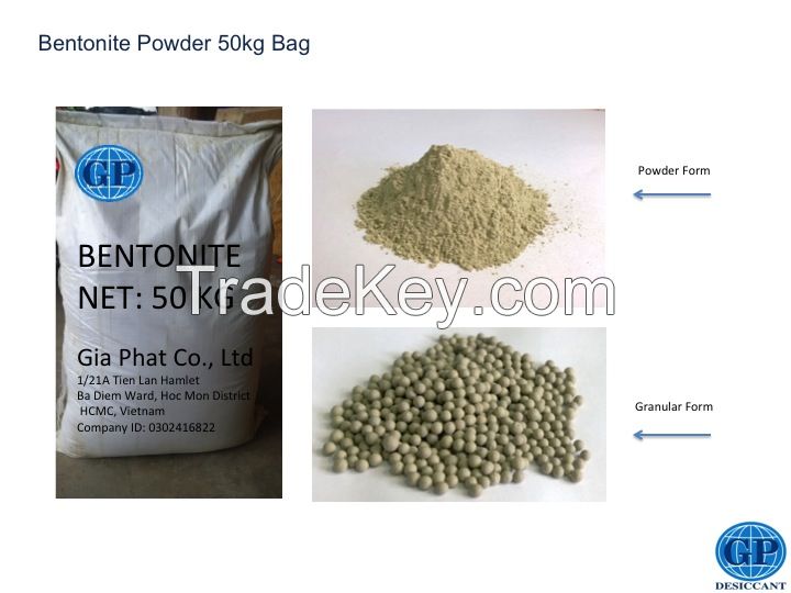 Sodium Bentonite for Fertilizer or animal feed