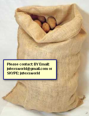 Hessian Jute Bag for Potato / Onion Packing