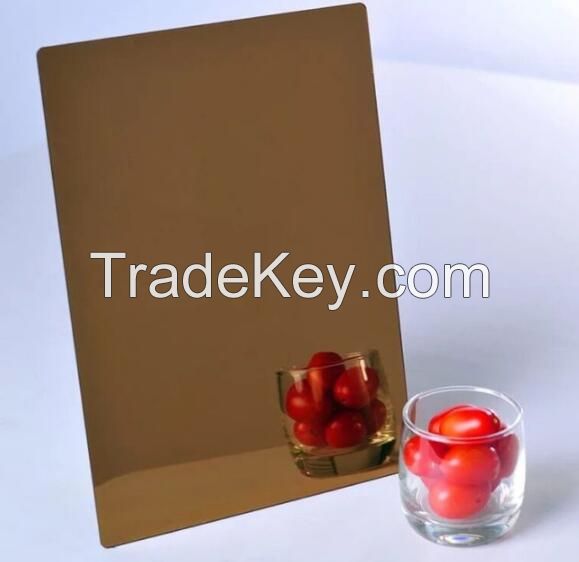 Silver/golden mirror acrylic sheet