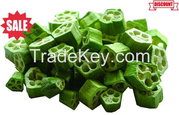 Sales Promotion for Dried Okra in Stock