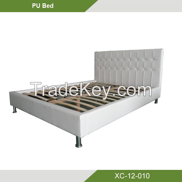 Luxury PU modern double bed XC-12-010