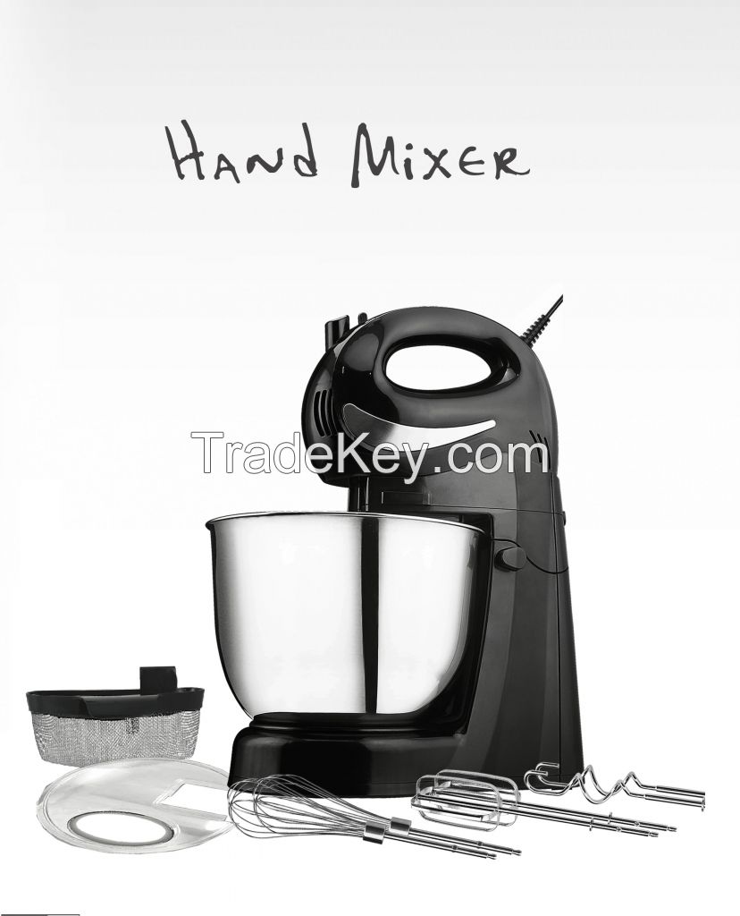 Classical hand mixer/egg beater with stand