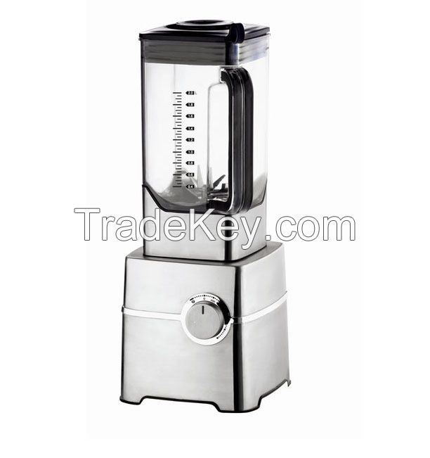 Stepless speed plastic jar food blender juicer ice crusher