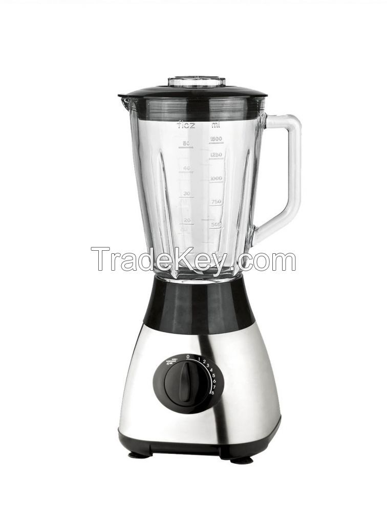 8 speed plastic jar food blender juicer