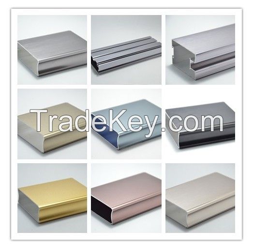 standard aluminium profiles square tubes