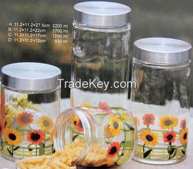 Glass Jar / Storage Canister (SS1116-4)