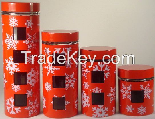 Storage Jar / Glass Canister / Food Jar (SS1104-3)